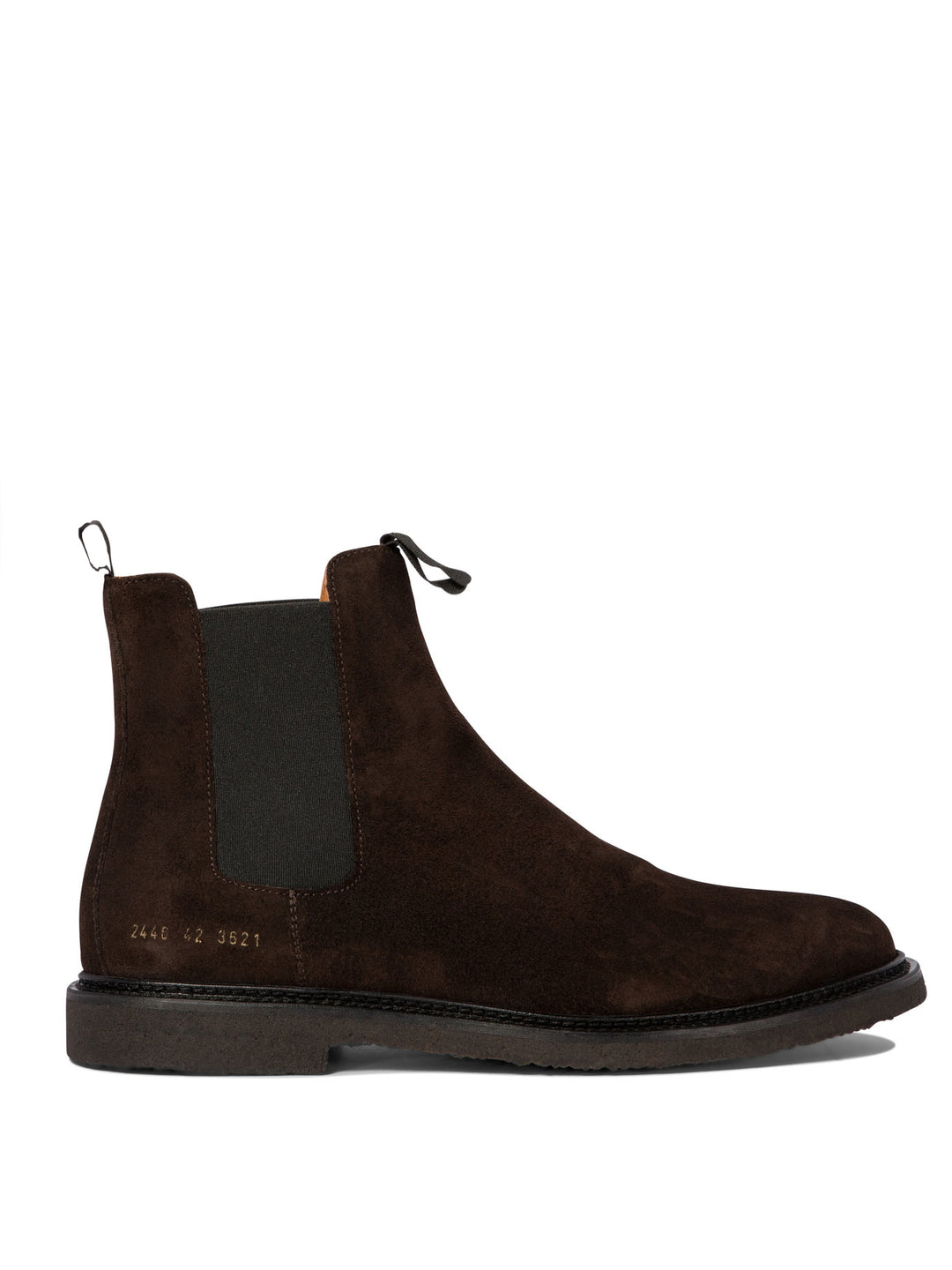 Common Projects Suede Chelsea Ankle Boots - Brown | cf8cf397df8e6b38c3152539a4c0fb10d48acc06