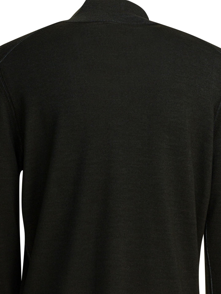 C.P. Company Merino Wool Half-Zip Sweater Knitwear - Grey | a965924747519a9474f2a91fd46d472eda49f9e0