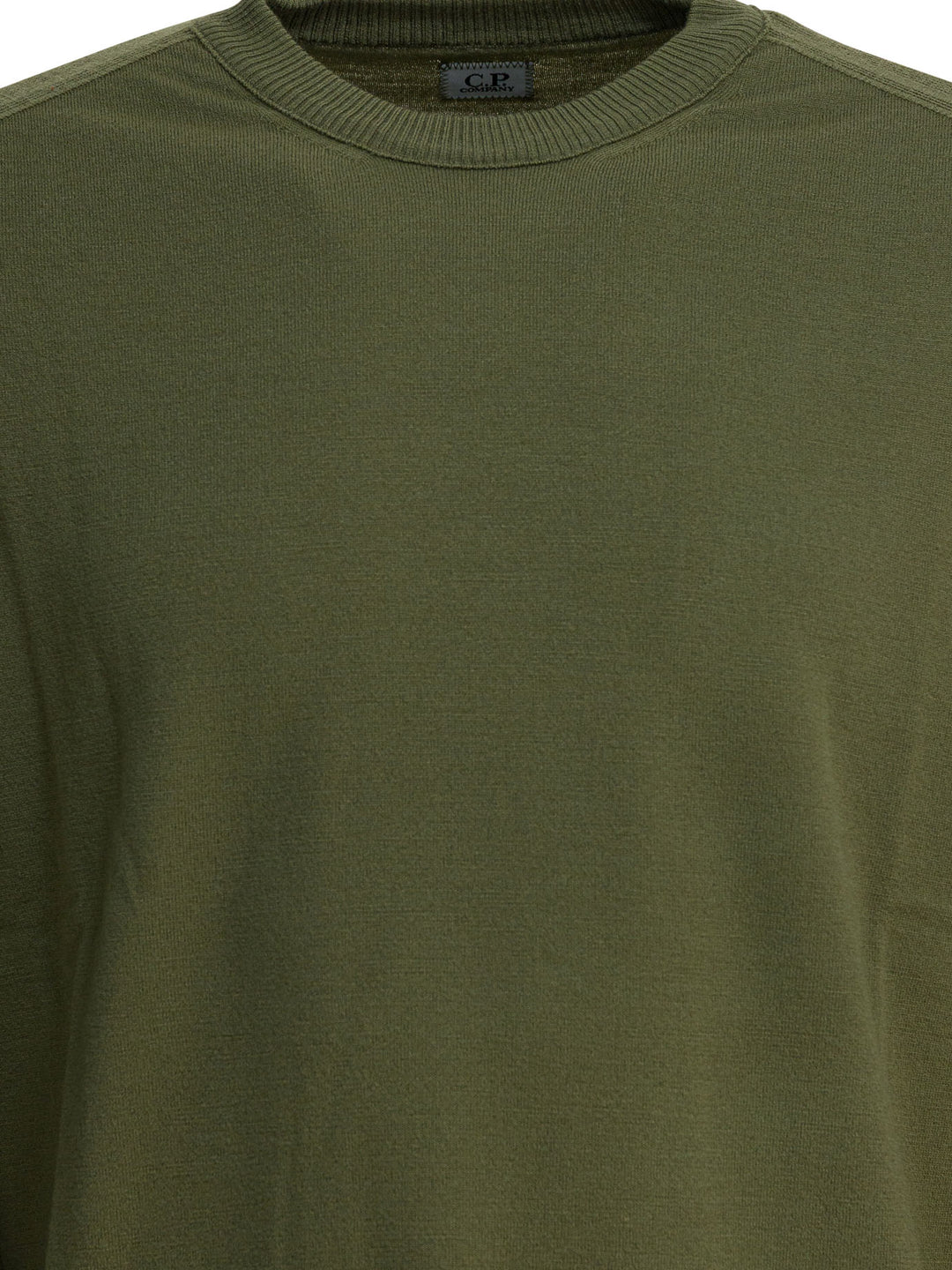 C.P. Company Wool Crewneck Sweater Knitwear - Green | a4d99502859e6974d98e5044c04a0d25b41cab74