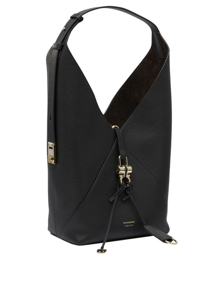 Ferragamo  Shoulder Bags - Black | 12395abfa064aa6a950e75d13fb08b1af2f3c282