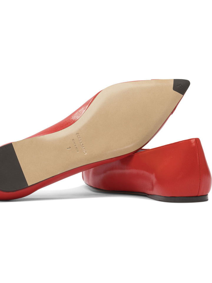 Ferragamo  Ballerinas - Red | a352c28507276e2c1771985085253eccf0088482