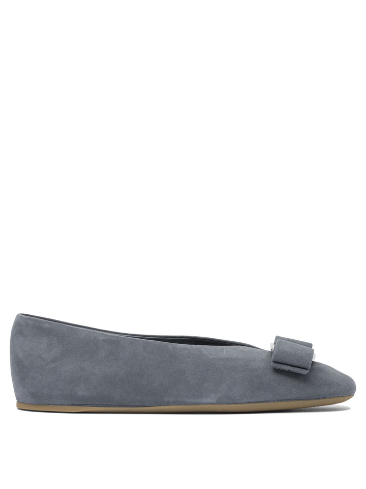 Ferragamo  Ballerinas - Grey | dbb4b1b8ac5cadba8e42e9462d039067546ffd9a