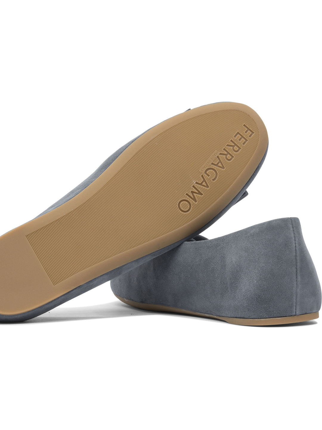 Ferragamo  Ballerinas - Grey | 85bb0bbc71388b4283c808ee1de8752a1d9cc00c