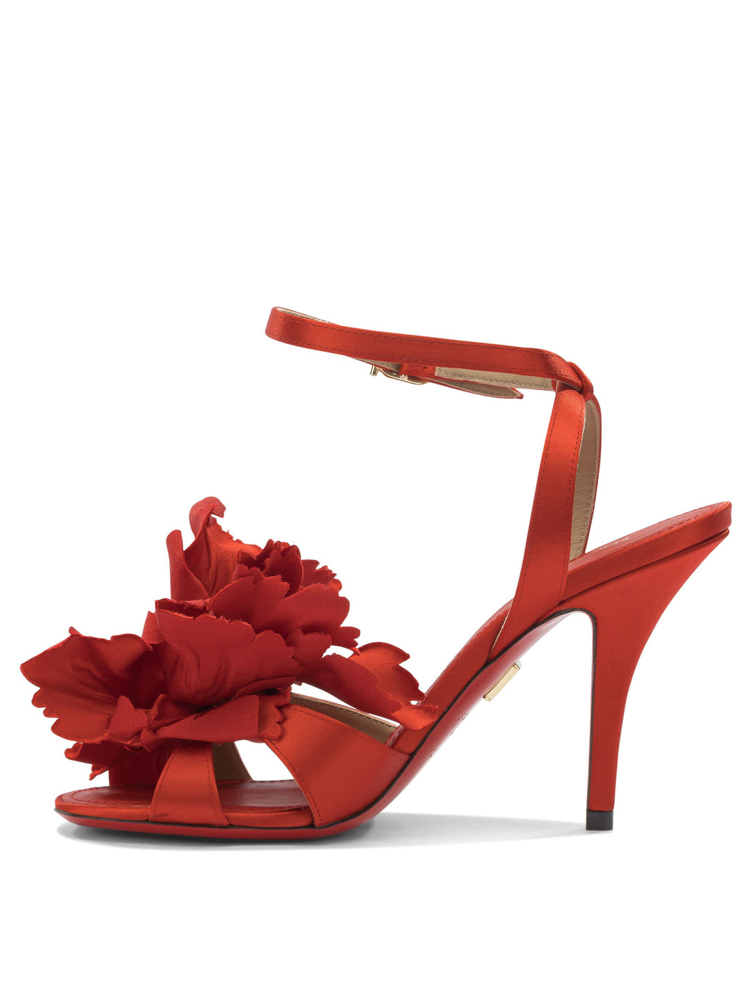Ferragamo With Flower 90 Mm Sandals - Red | db7e29300b4e80058b1ae40a05014191328e0e75