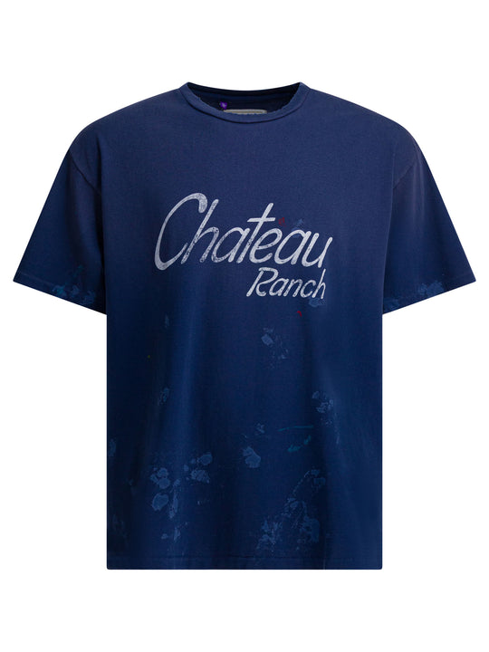 Chateau Ranch T-Shirts Blue