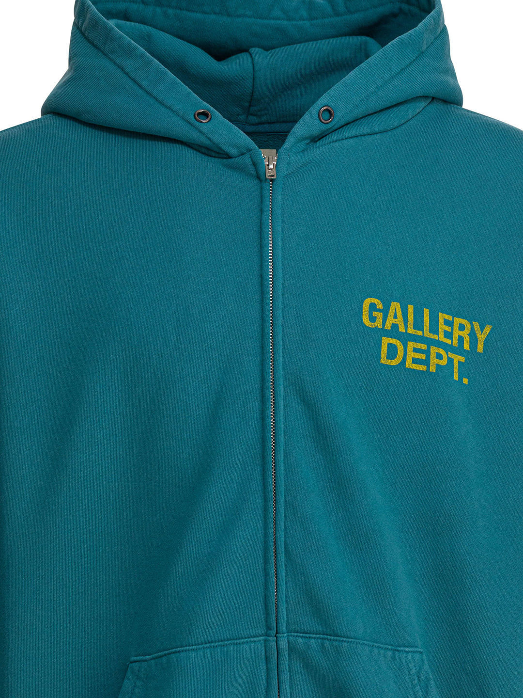 Gallery Dept. 90's Full Zip Sweatshirts - Green | 249a7318a3c9004c084967bf17707fb5990b48e2
