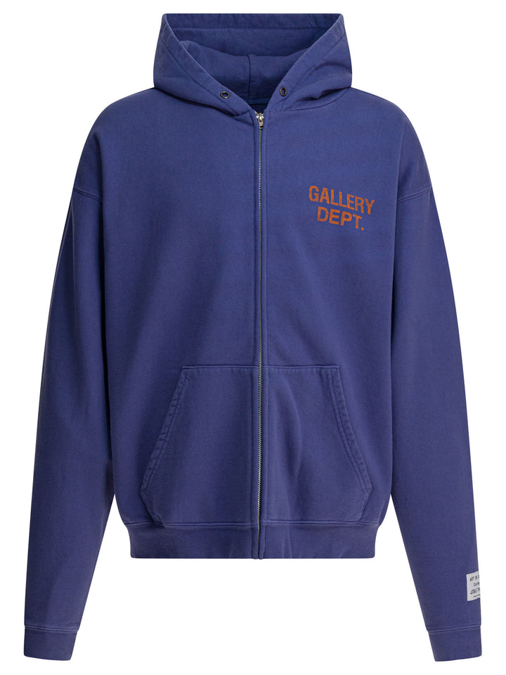 Gallery Dept. 90's Full Zip Sweatshirts - Purple | a5b6bea6eb66e142d8ca194a7dbc023c365daa56