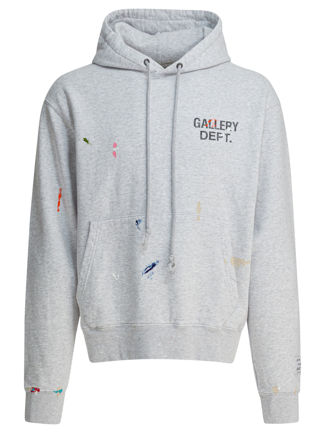 Gallery Dept. Gd Paint Logo Hoodie Sweatshirts - Grey | c453fce5406b4f64a1d6eab26e74803a2f14563a