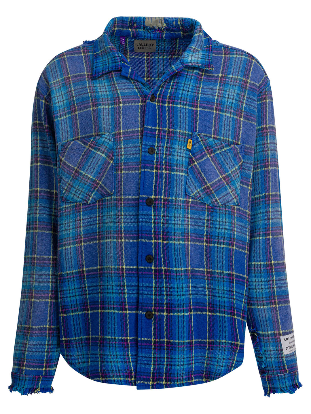Gallery Dept. Marley Flannel Shirts - Blue | e31d43f6317112cbace21b8fbb3c1e7fd27cd167