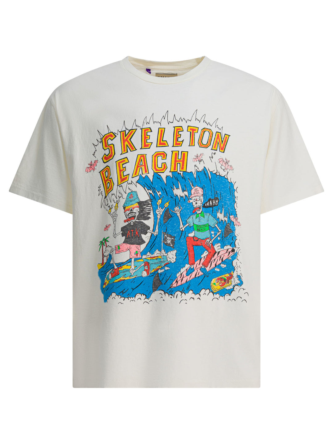 Gallery Dept. Skeleton Beach Surf T-shirts - White | 12f510b0904907be7753c36fa0bf6bd0c42053c4