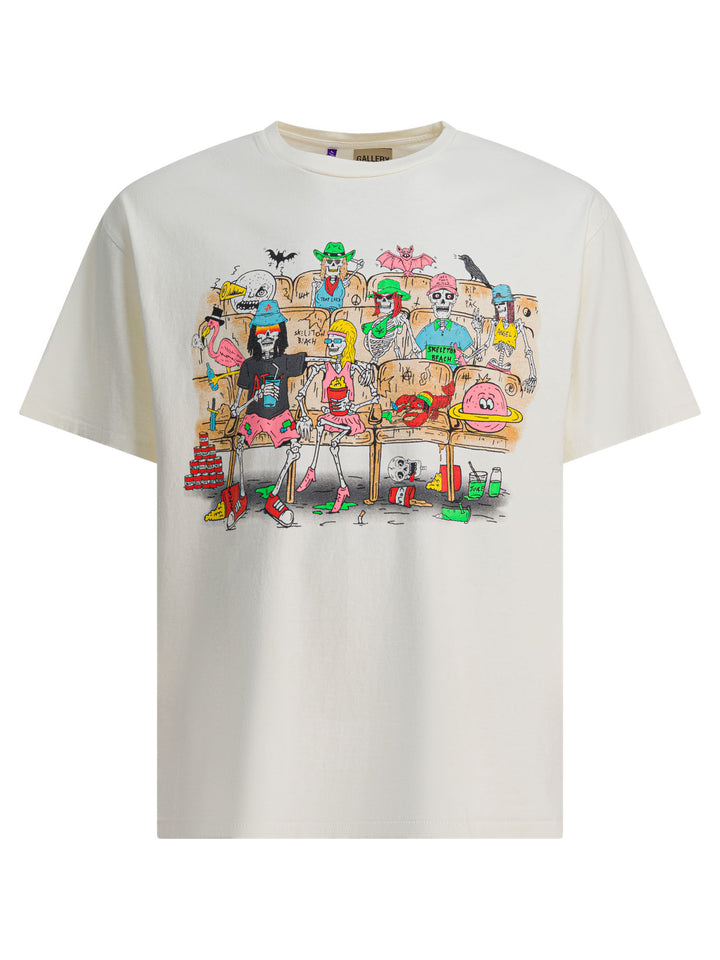Gallery Dept. Skeleton Beach Theater Tee T-shirts - White | 50fcfaead21bdb111da2a8fef12a9b739ab2f14d