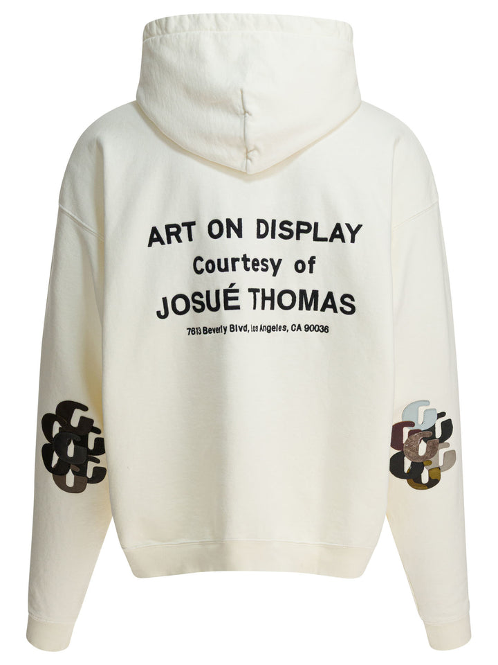 Gallery Dept. Studio Hoodie Sweatshirts - White | 97fa60a6e016c5f594eabcad820cedd8fceb38b7