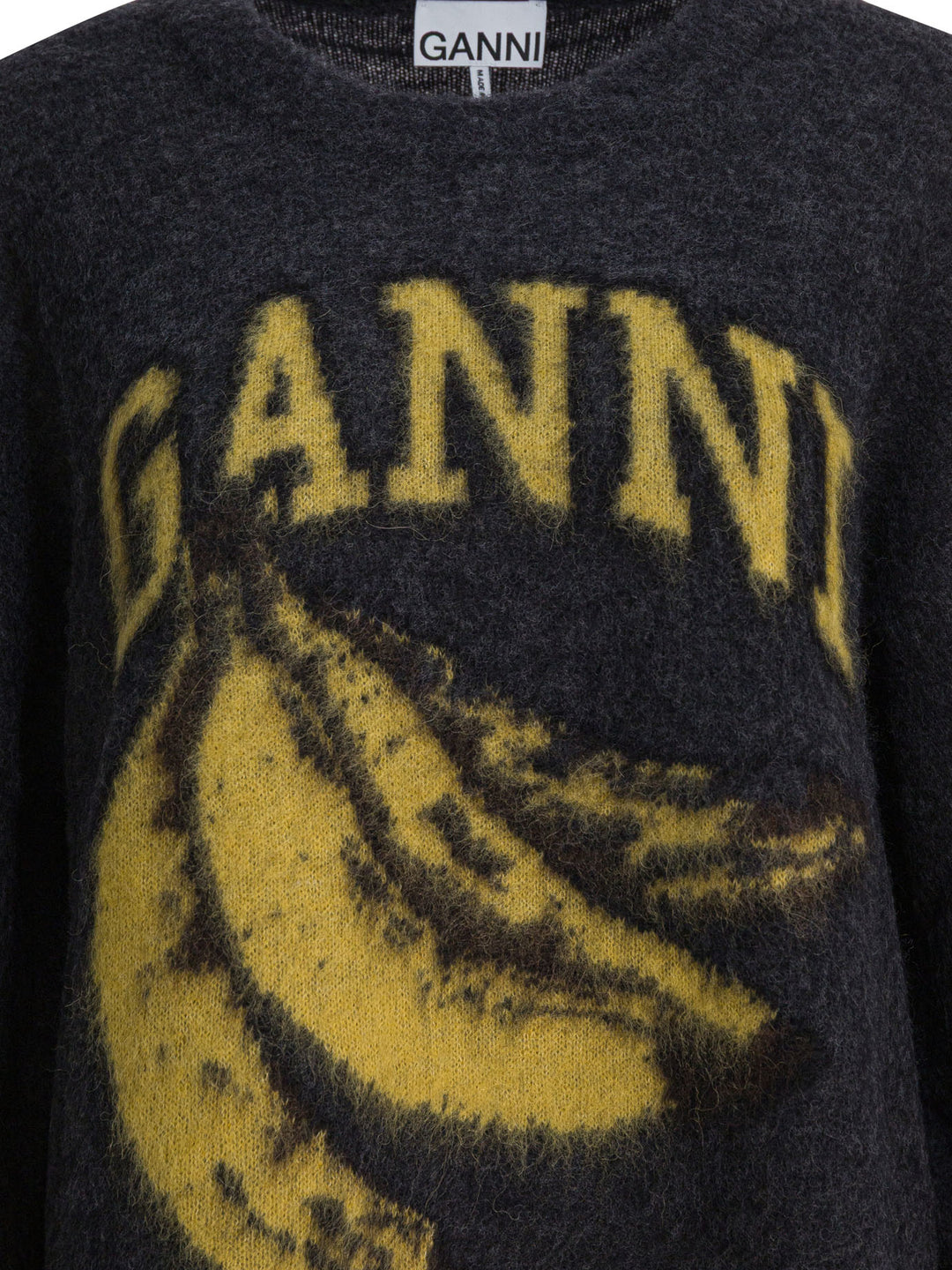 Ganni Banana Knitwear - Black | 22970b0449f883d99e1d2af0c2c57e0dcca4dd52