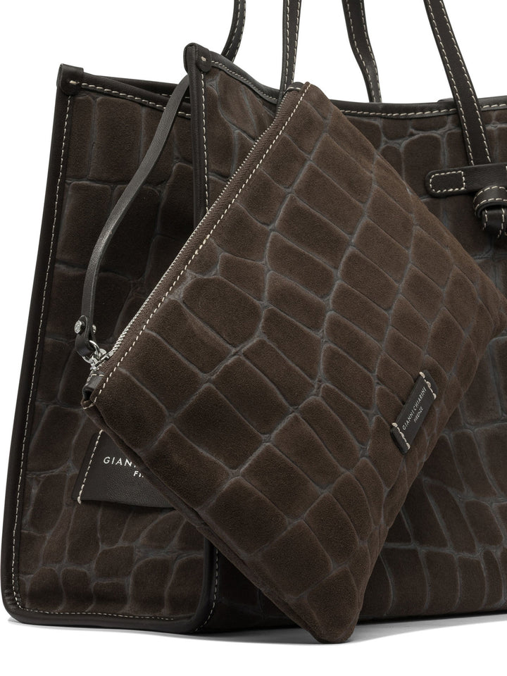 Gianni Chiarini  Shoulder Bags - Brown | 33b8938f36a5d3c95ee99e7df1736e587711cb81
