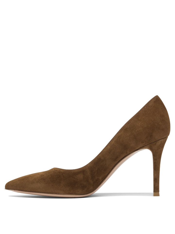 Gianvito Rossi Gianvito 85 Mm Heeled shoes - Brown | 361b3837c895e4452f07b31f54e202df9443b642