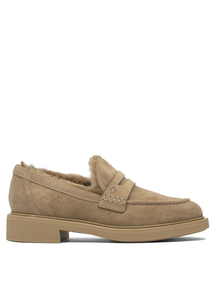 Gianvito Rossi Harris Loafers & Slippers - Beige | 6e42591cbe3d4553c909ec57ab4e866de1cbdeea