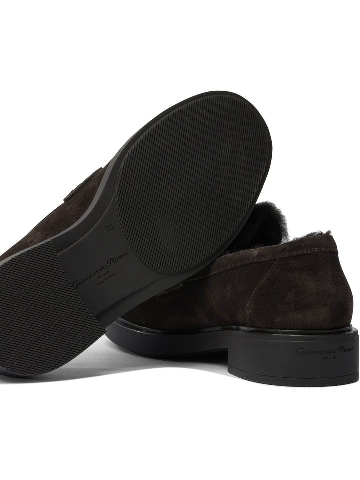 Gianvito Rossi Harris Loafers & Slippers - Brown | 89b928653e3adf44fa2708b67e78b8ae37eef6d9