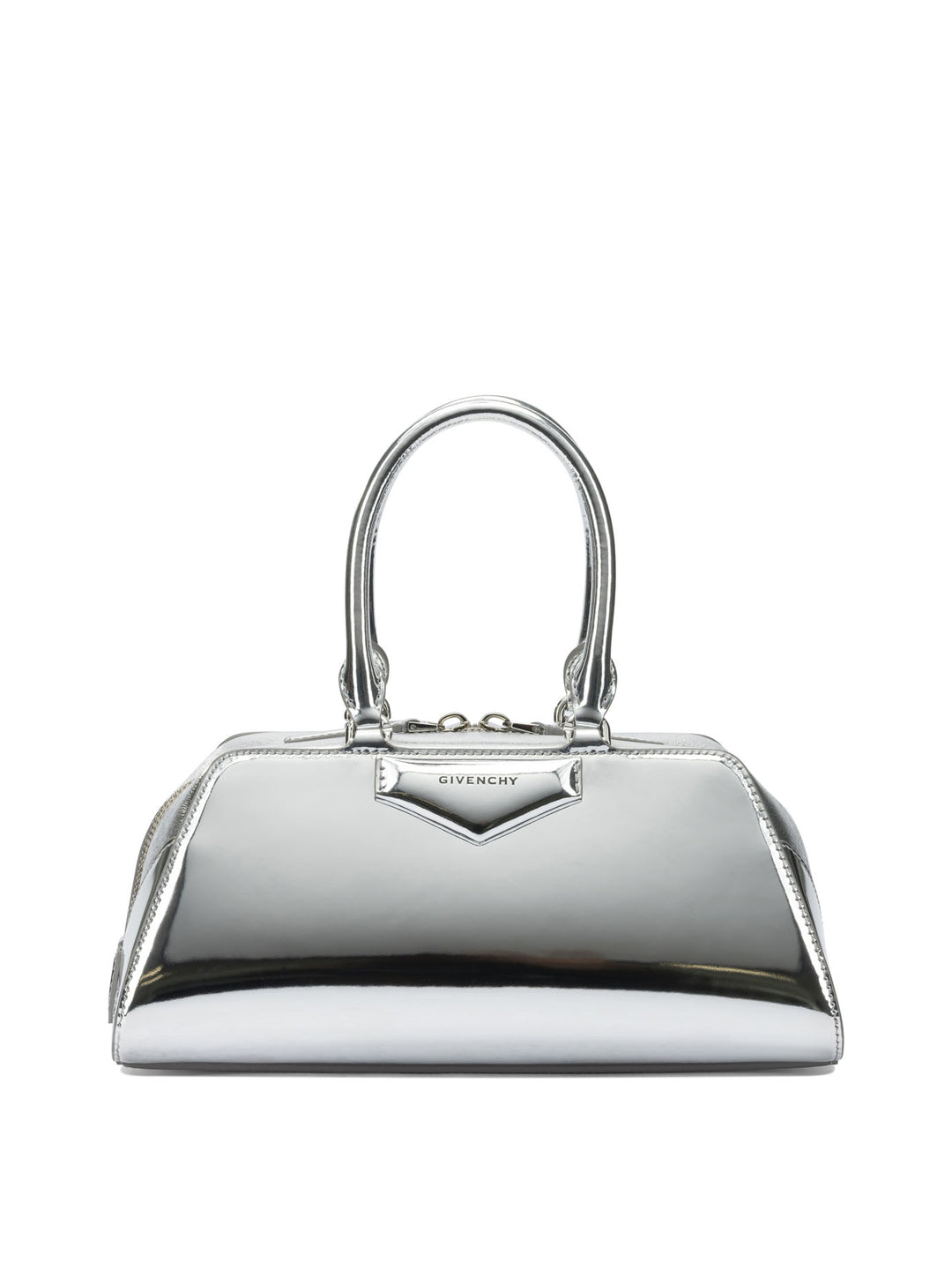 Givenchy Antigona East-West Handbags - Silver | 3cee733d0d2db1cd982838a42c7caa2b11fd5602