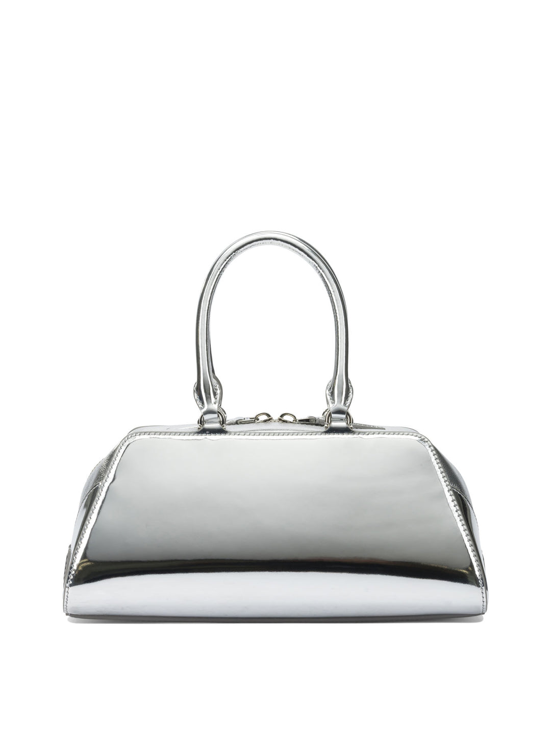 Givenchy Antigona East-West Handbags - Silver | 7fb0c5b60ea08e399440a73cf2744d5410d4e3d4