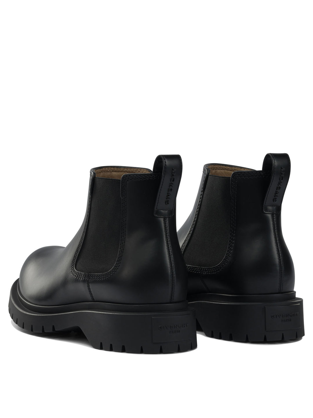 Givenchy Leather Chelsea Ankle Boots - Black | 926f798110a34416d53d0c19c9359821b03a89d5