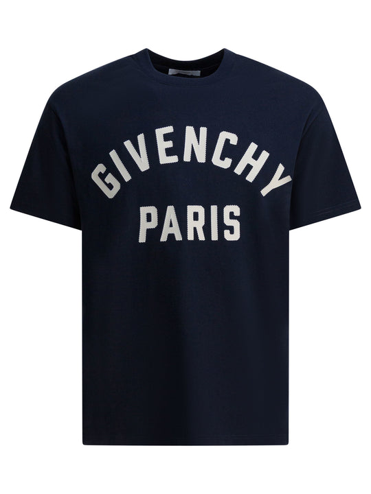 Givenchy Paris T-Shirts Blue
