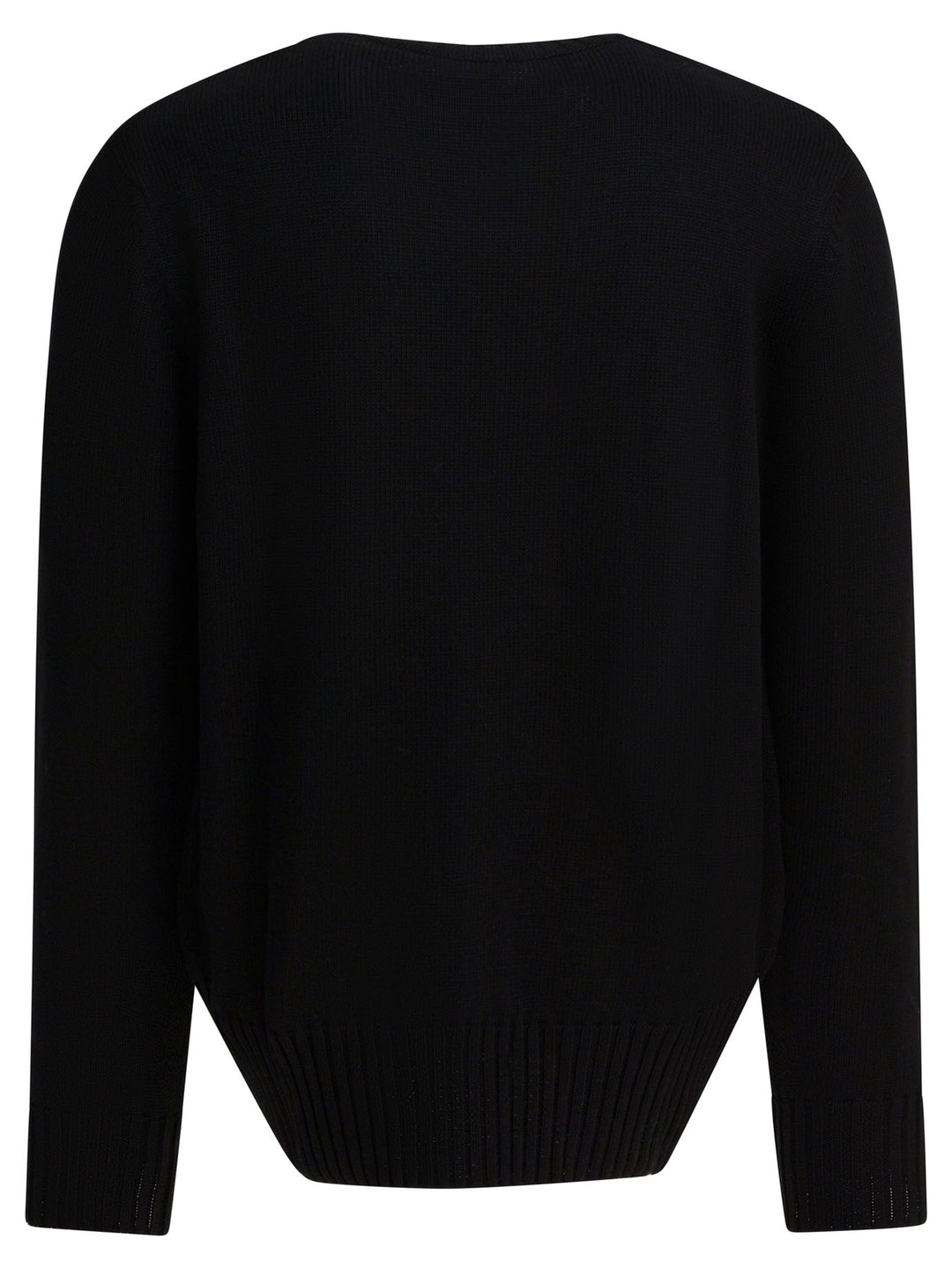 Givenchy Givenchy Paris" Crewneck Sweater Knitwear - Black | 85fab61c0ca5624da4979b2ff823aeec25e3b5b4