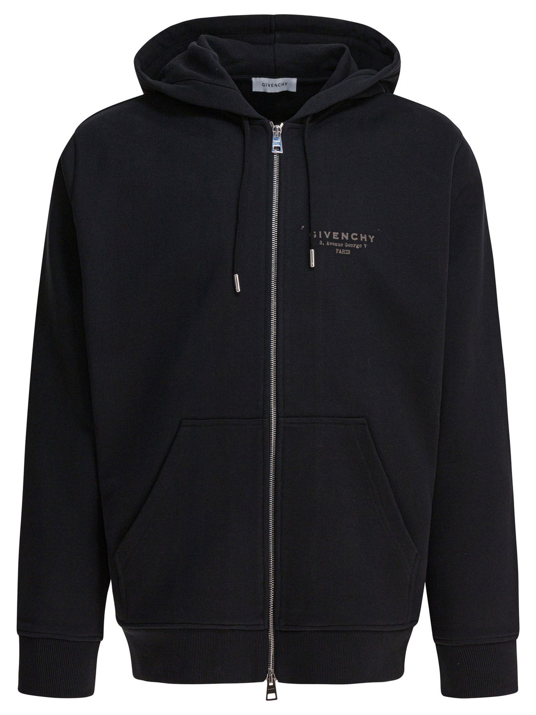 Givenchy Logo Hoodie Sweatshirts - Black | 24eaedae90329b1d424c0b740ddd6754a2179f6c