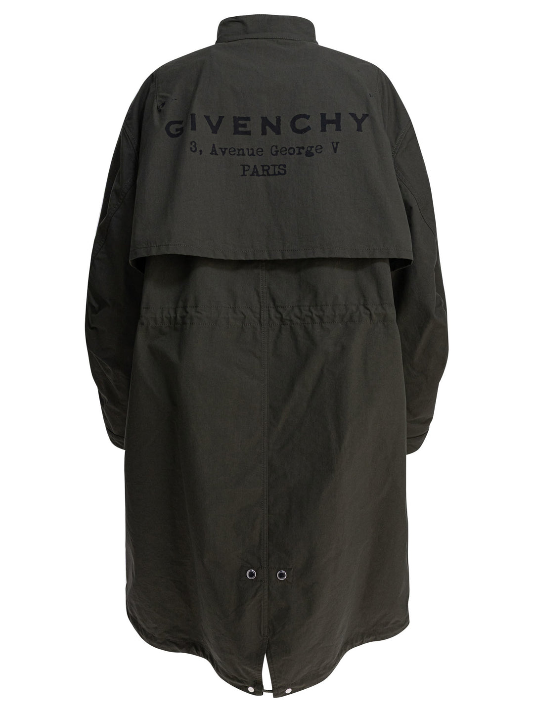 Givenchy Givenchy Print Parka Jackets and Coats - Green | b68e2e900d1b74d62e8435bb03f099e78536010d