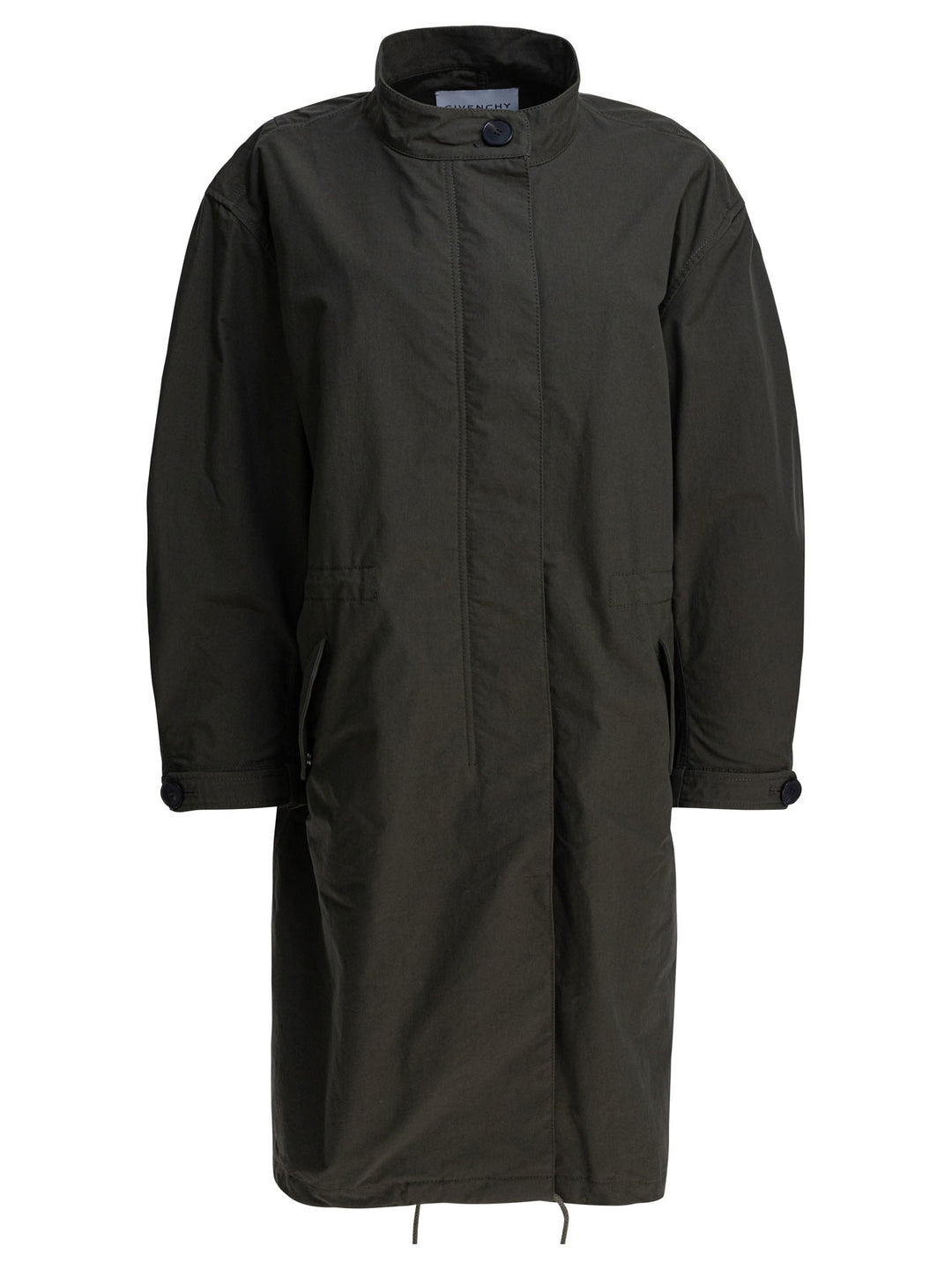 Givenchy Givenchy Print Parka Jackets and Coats - Green | 91b59b49843e7d18f0723fca7d4e7ba69c4cc4dc