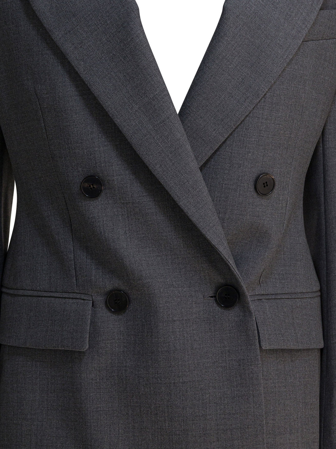 Givenchy Double-Breasted Wool Blazer Jackets and Coats - Grey | a4f3aade48e34aeefeef50e5880b91e6449994b5