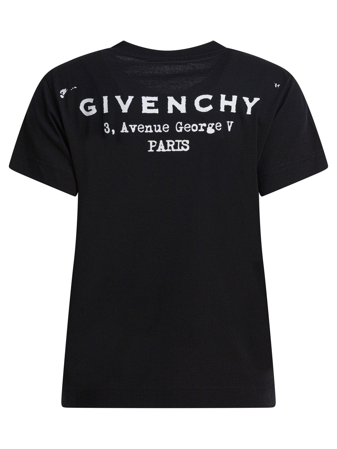 Givenchy T-Shirt With Givenchy Print T-shirts - Black | 5d174d117a27b1cec635eae4bd688013c2230846