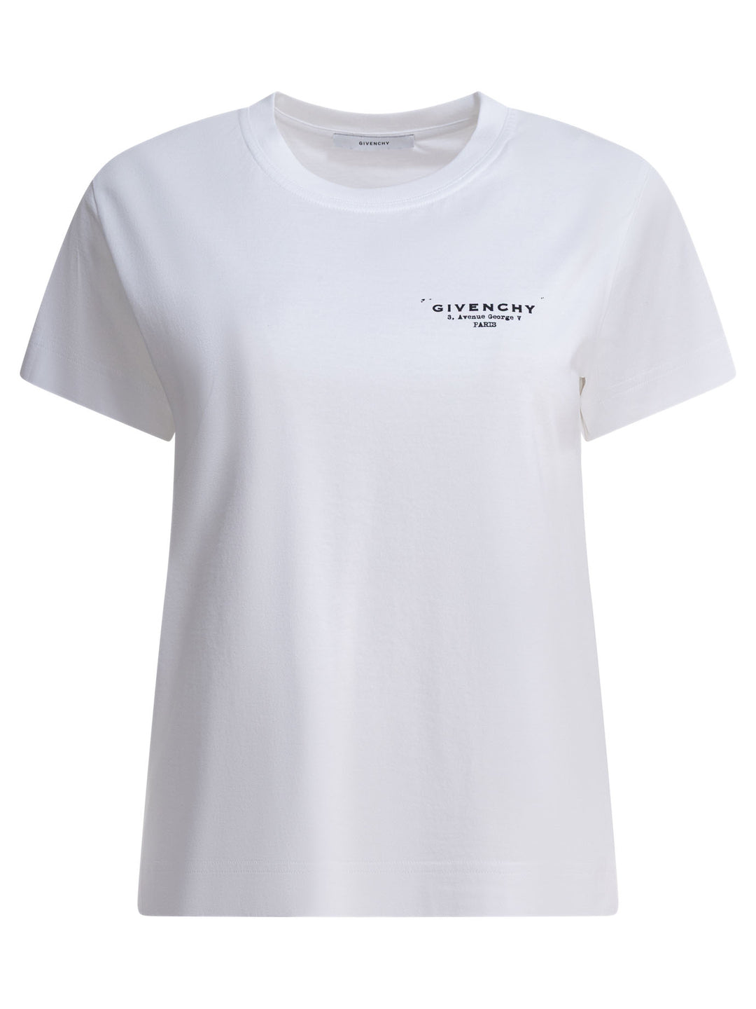 Givenchy T-Shirt With Givenchy Print T-shirts - White | 836723cae7c4a7f5f3fdb530e5ad4a21053f32ba