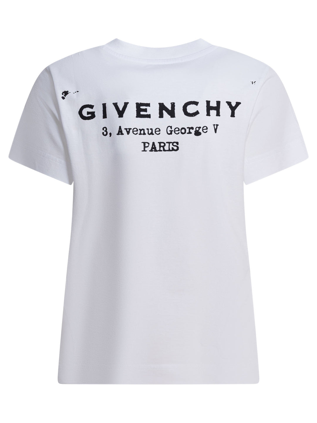 Givenchy T-Shirt With Givenchy Print T-shirts - White | 3c6ee84a00bb78ff926e8d8ef6f11fd21aa89094