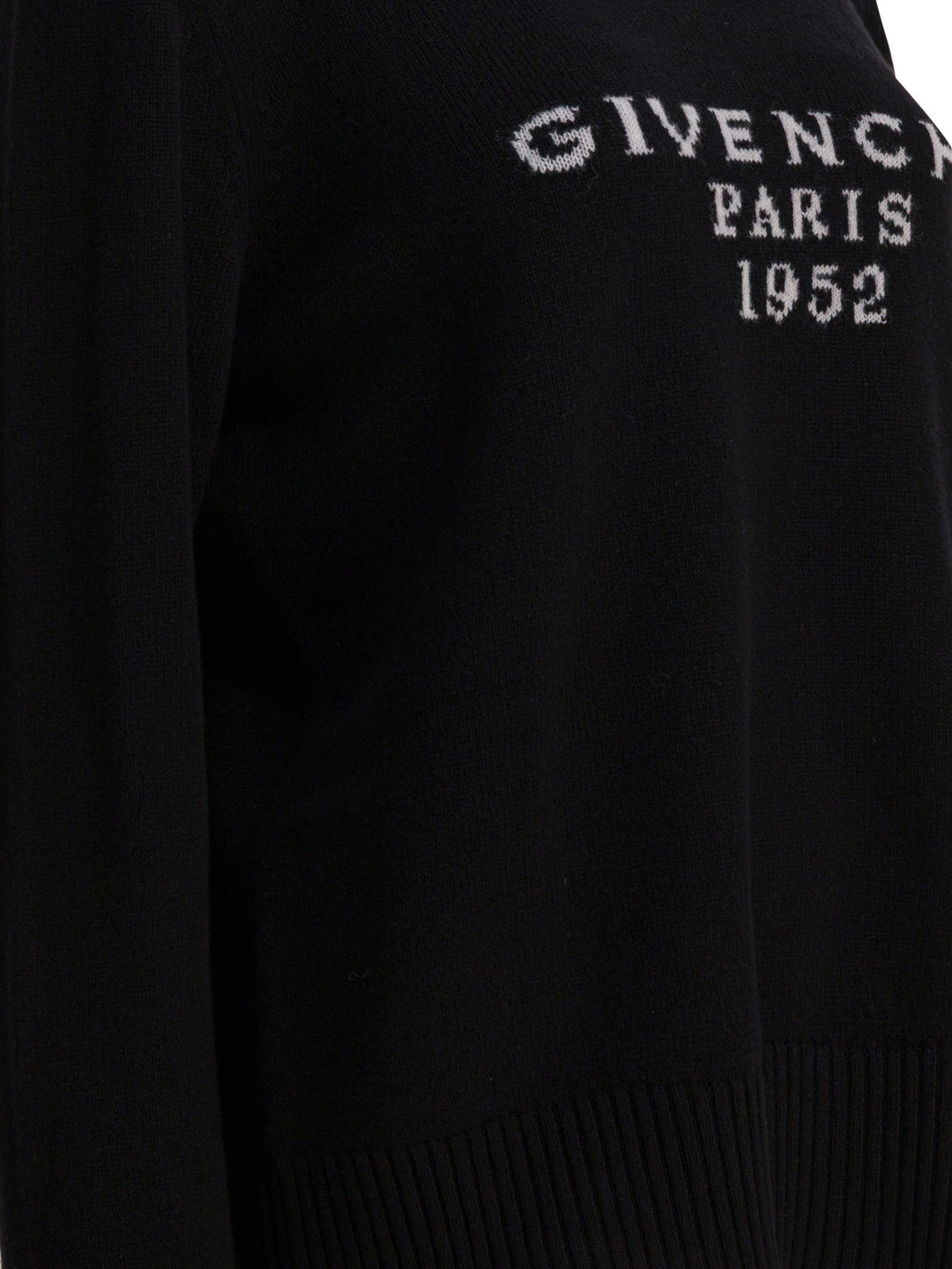 Givenchy Givenchy Paris 1952" Turtleneck Sweater Knitwear - Black | bd4e6dcf97ff4d4bc724c6d2f17808ad3943afeb