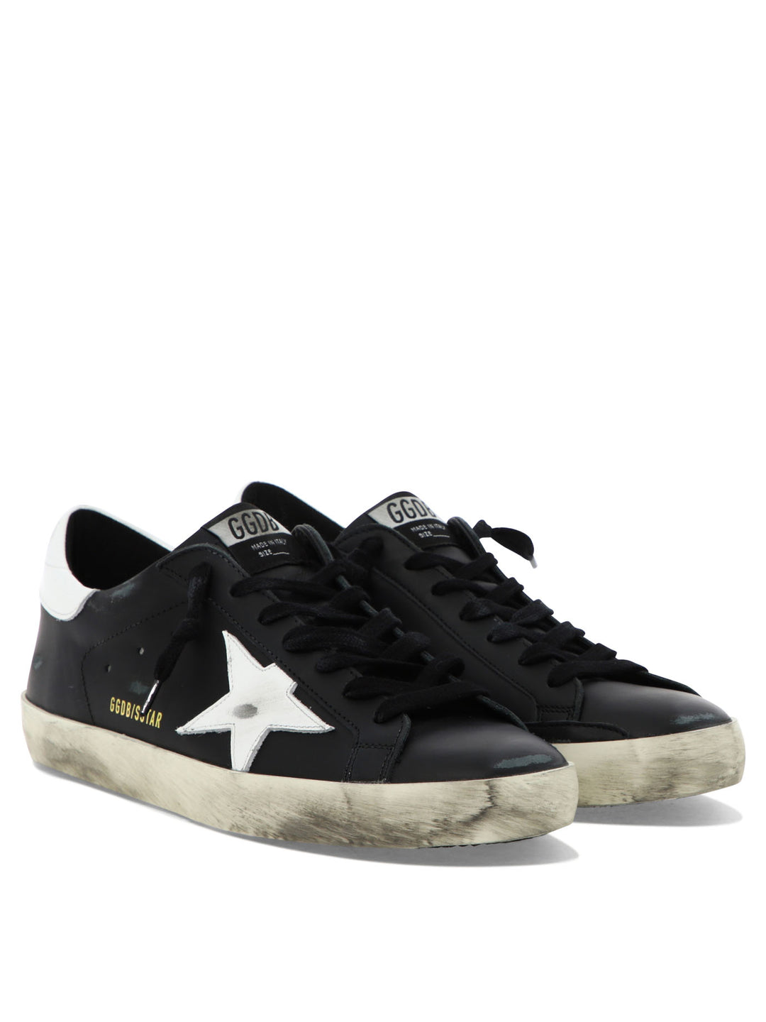Golden Goose Super-Star Sneakers & Slip-On - Black | 4093d46cae7852c0085e7b7aac816fb3626a7c25
