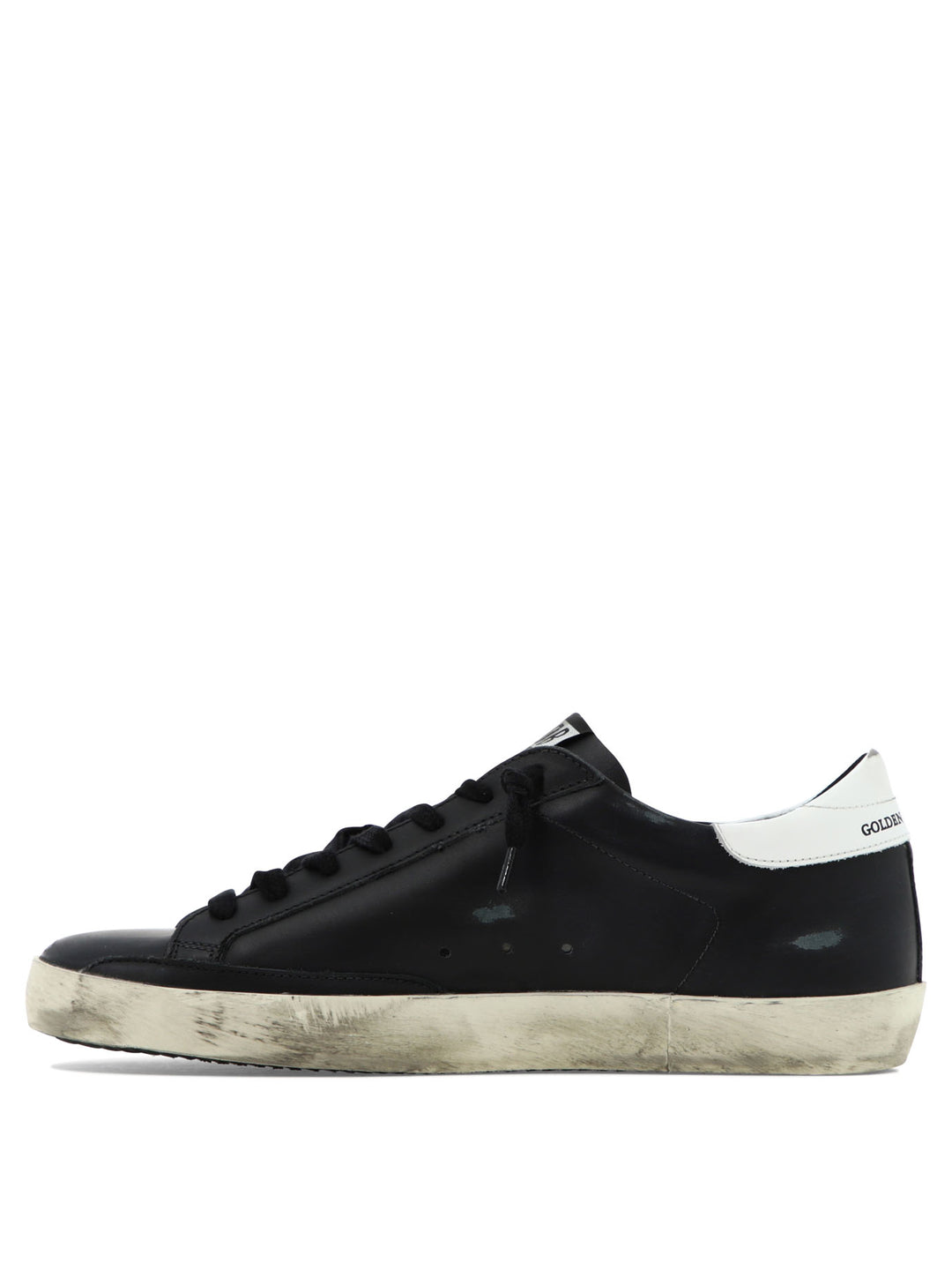 Golden Goose Super-Star Sneakers & Slip-On - Black | 25d4e3601d09b4a0f4a513b94d70d715ccd2bc18