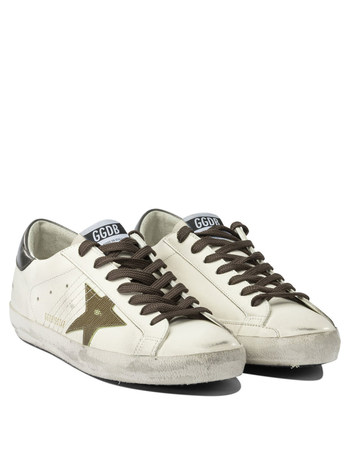 Golden Goose Super-Star Sneakers & Slip-On - White | 917b6de6b53b29bf265bc230623cb59cb87cad91