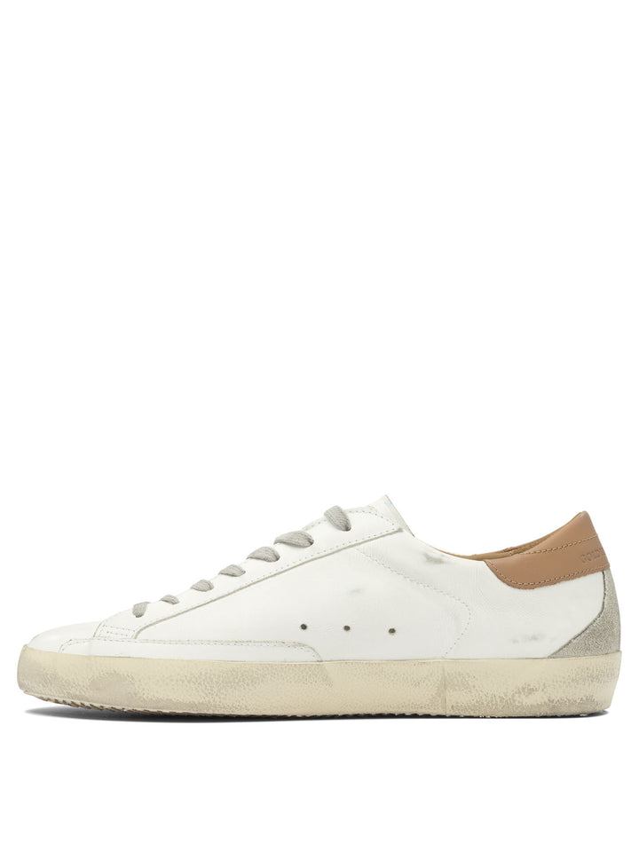 Golden Goose Super-Star Sneakers & Slip-On - White | 7a412cc27830f8cea8831320350cd48e7925e4bc