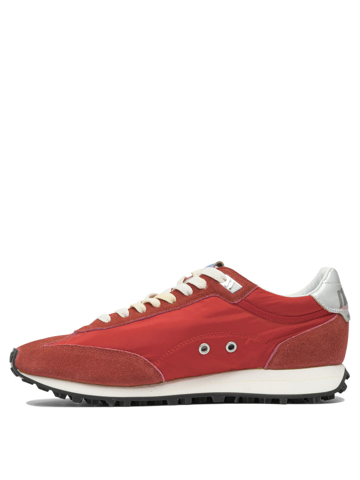Golden Goose Marathon Sneakers & Slip-On - Red | 707a9933a1e0387925db192bfa32ae459ff94bd6