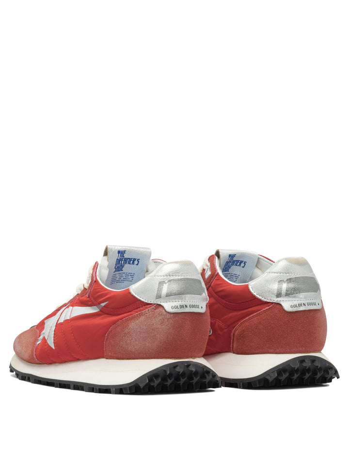 Golden Goose Marathon Sneakers & Slip-On - Red | 9b336a11762dc27d4dc72643a84b554ed48acf27