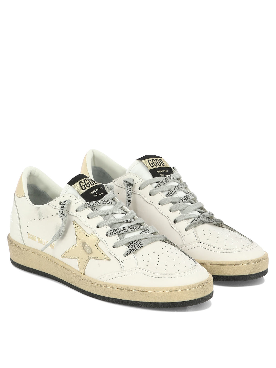 Golden Goose Ball Star Sneakers & Slip-On - White | 7cf975556b88dc8abe9a359955e31629278ae15a