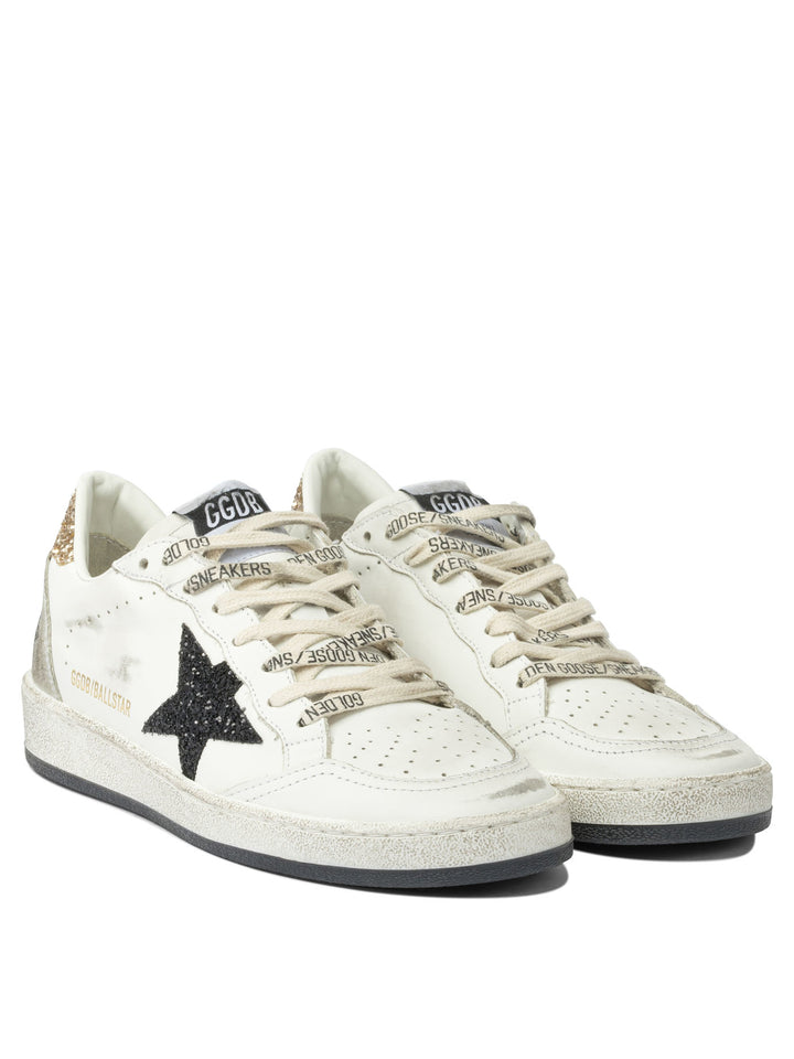 Golden Goose Ball Star Sneakers & Slip-On - White | 0948b3f5e604300aeccfb2914baf3ded75da6062