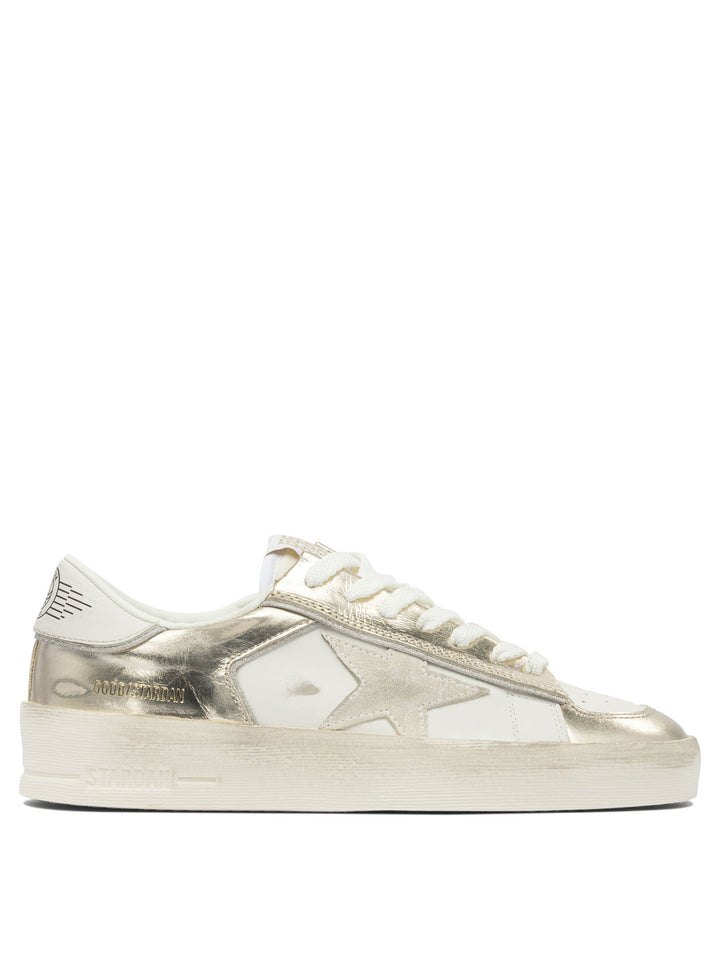 Golden Goose Stardan Sneakers & Slip-On - Silver | 70b2766699424e3d14eaf3660e772ac551141e8d