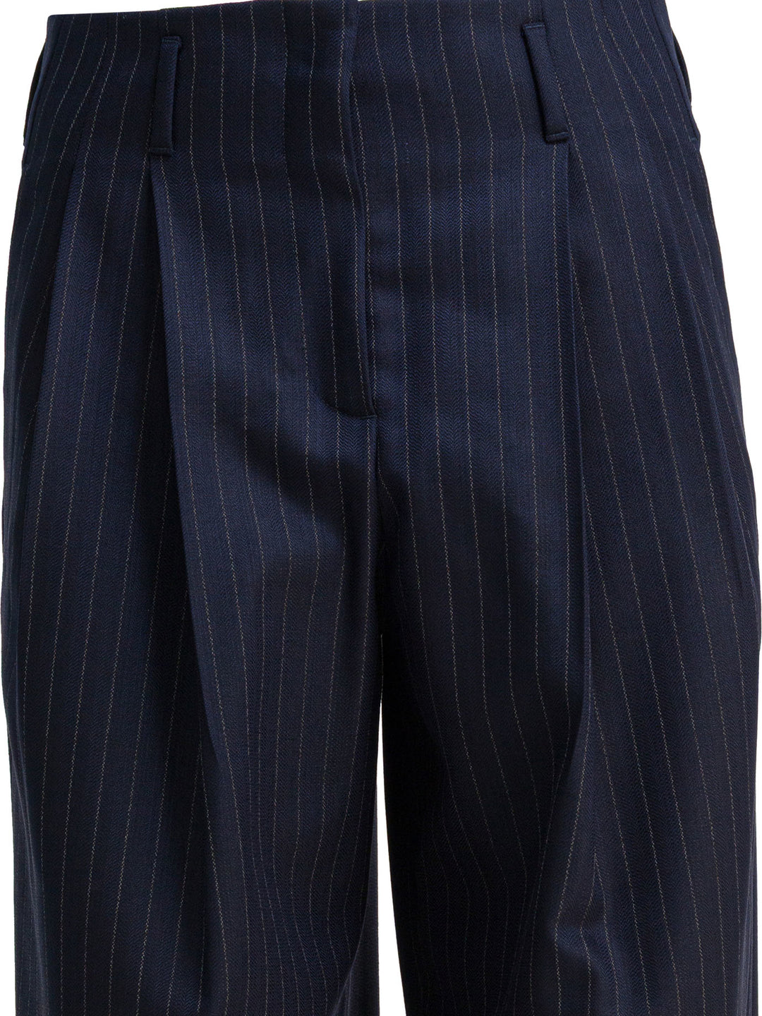 Golden Goose Wool Gabardine Pants Trousers - Blue | 75618fc792a8bc53d3e87d9207e308ee410e3b34