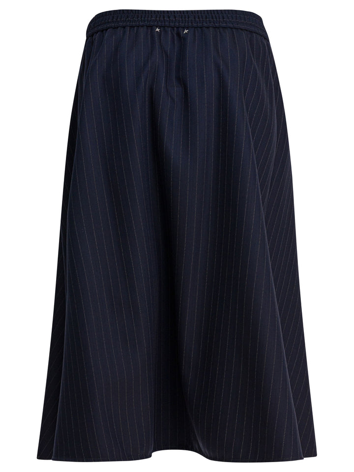 Golden Goose Virgin Wool Skirt Skirts - Blue | f1cd018e3d9dc91552ea28d751aa176df6d6cc60