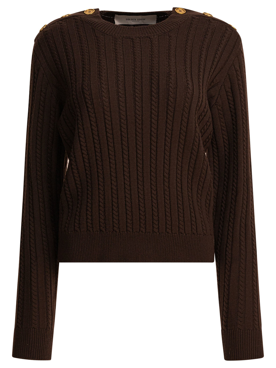 Golden Goose Ofra Knitwear - Brown | d813f06843f014f2762e383f33ad5ac1549ab217