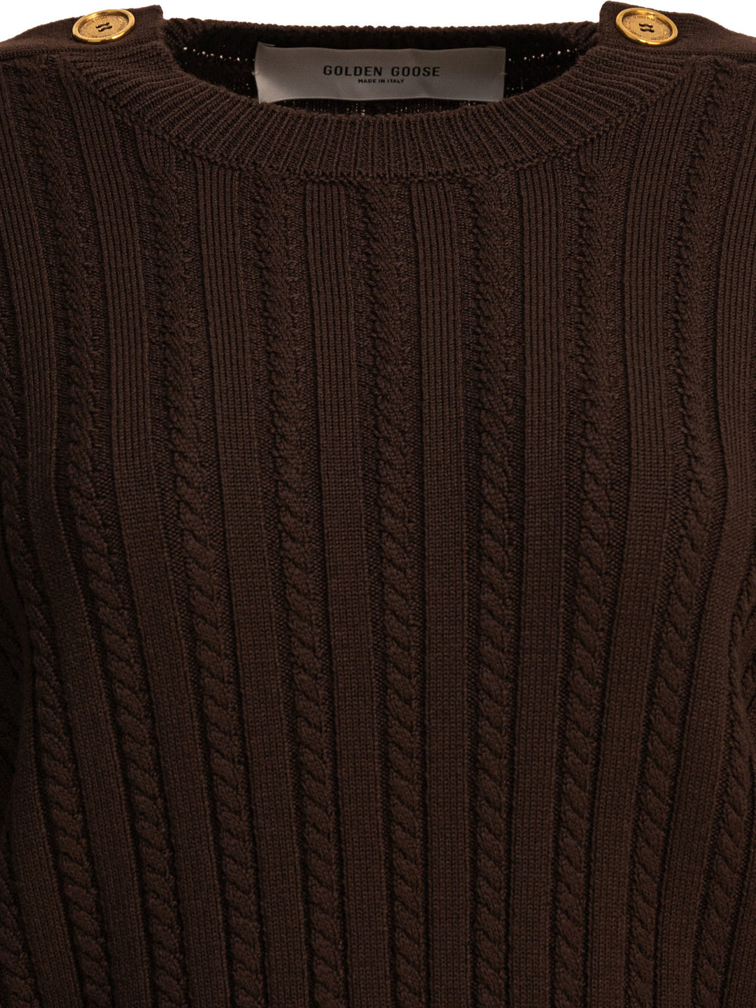 Golden Goose Ofra Knitwear - Brown | a827b1629ab9dcca36c1965b012fb97dbb696307