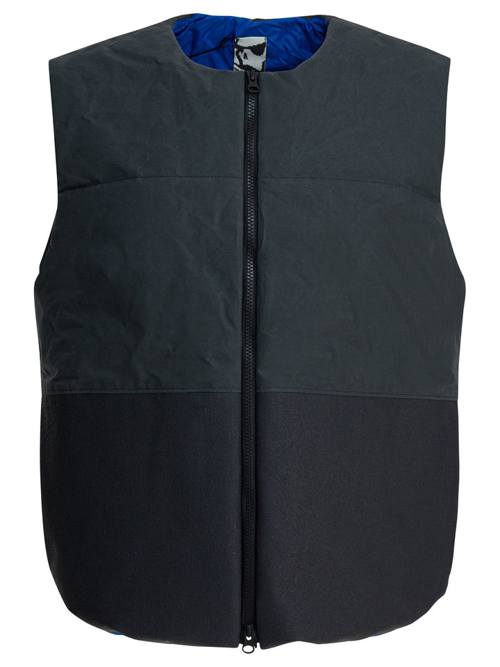 Gr10k Cotton Sleeveless Jacket Jackets and Coats - Grey | c2b9ff71384455ad647953f14c17b3b62ff14b9a