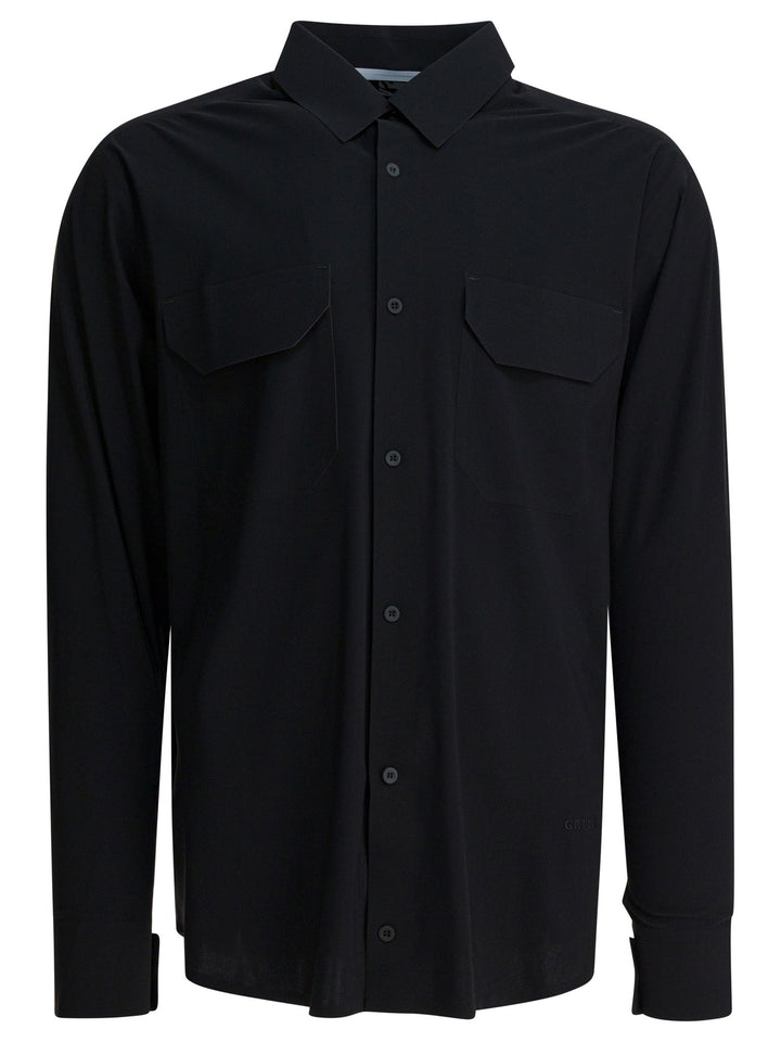 Gr10k Shirt With Pockets Shirts - Black | 8ac5828c3f9a38eed64084558d83499d8a22074b
