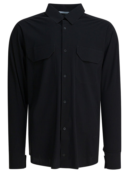 Shirt With Pockets Shirts Black